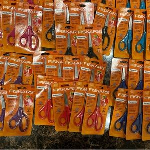Fiskars Pointed-Tip Kids Scissors (50qty)